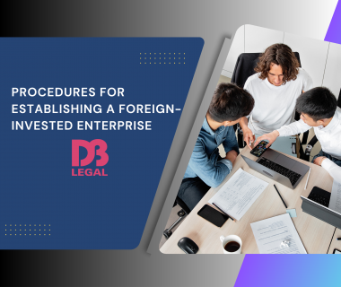PROCEDURES FOR ESTABLISHING A FOREIGN-INVESTED ENTERPRISE