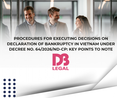 Procedures for Executing Decisions on Declaration of Bankruptcy in Vietnam under Decree No. 64/2026/ND-CP: Key Points to Note