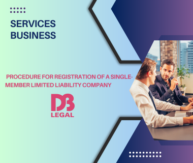 PROCEDURE FOR REGISTRATION OF A SINGLE-MEMBER LIMITED LIABILITY COMPANY
