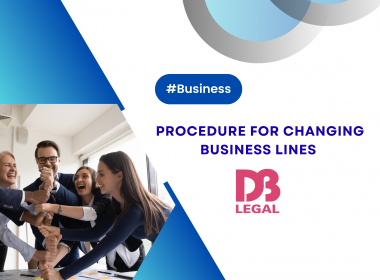PROCEDURE FOR CHANGING BUSINESS LINES