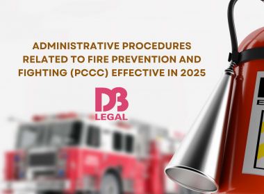 ADMINISTRATIVE PROCEDURES RELATED TO FIRE PREVENTION AND FIGHTING (PCCC) EFFECTIVE IN 2025