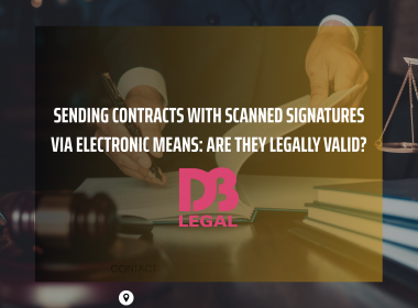 SENDING CONTRACTS WITH SCANNED SIGNATURES VIA ELECTRONIC MEANS: ARE THEY LEGALLY VALID?