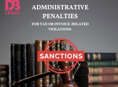 administrative penalties for tax or invoice-related violations