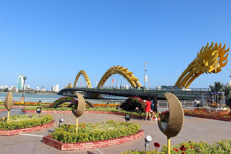 Dragon Brigde in Danang city